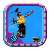 Badminton Player Wallpaper logo