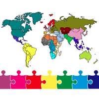 World Map Puzzle logo