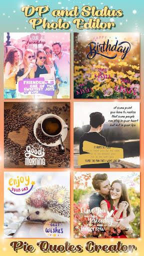 DP and Status Photo Editor ? Pic Quotes Creator screenshot 2