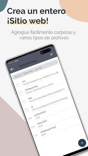 TrebEdit - Editor HTML móvil screenshot 2