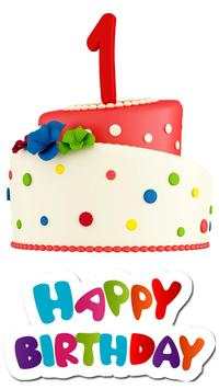 WAStickers Happy Birthday Stickers For WhatsApp screenshot 2
