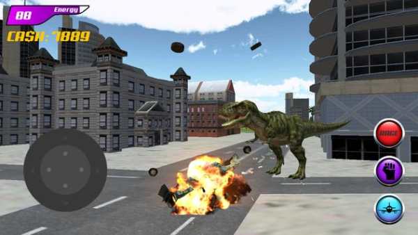 Dinosaur VS Sniper Battle Simulator screenshot 1