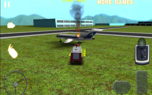 Airport Fire Truck Simulator screenshot 2