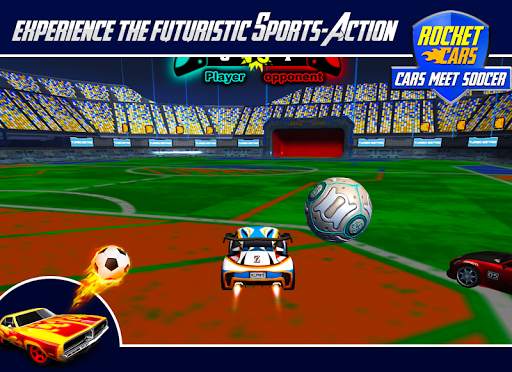 Rocket Car Soccer : Drive & Football screenshot 4