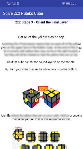 How To Solve a Rubik's Cube 2x2 screenshot 5