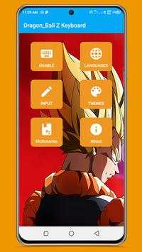 Keyboard Theme For Dragon Ball Z screenshot 2