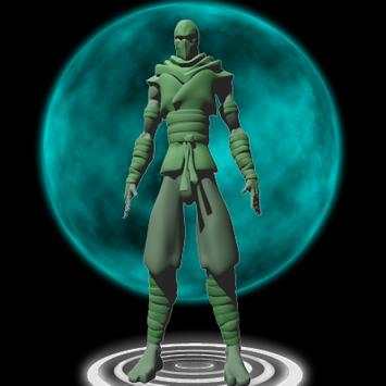 3D Ninja Live Wallpaper screenshot 3