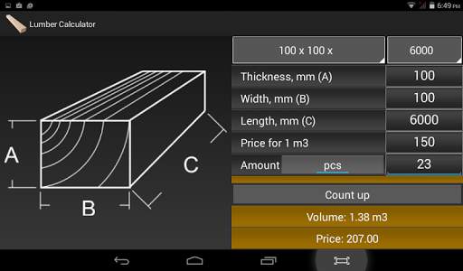 Calculator Lumber & Timber screenshot 12