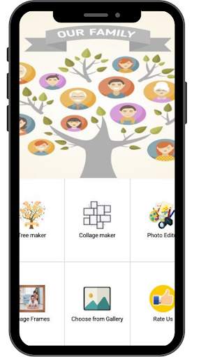 Family Tree Photo Maker 1 تصوير الشاشة