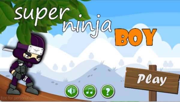 Super Ninja Boy screenshot 1