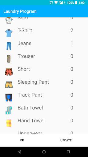 Laundry Record. скриншот 5