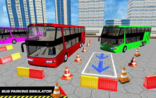 New Modern Smart Bus Parking Game screenshot 2