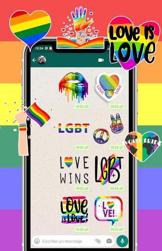 Gay animated stickers for whatsapp WAStickerapps screenshot 1