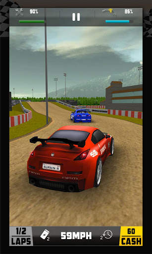 Thumb car race dirt drift VR screenshot 3