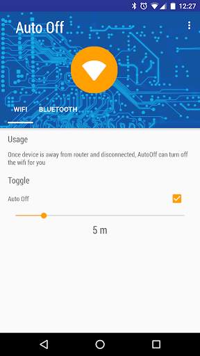 Auto Off (Wifi Bluetooth) screenshot 1