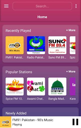 A2Z Pakistan FM Radio | 140 Radios | Music & Songs screenshot 1