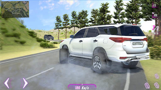 Offroad Parking Prado Car Game screenshot 1