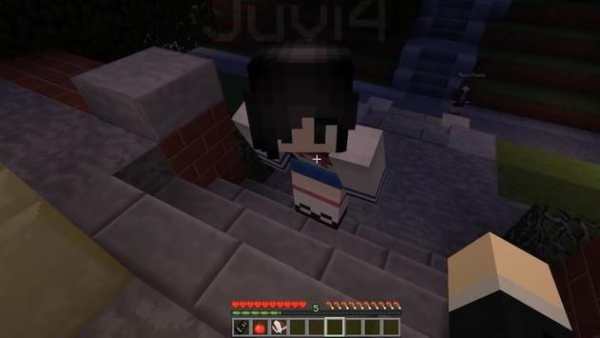 Yandere Chan Minecraft MOD screenshot 2