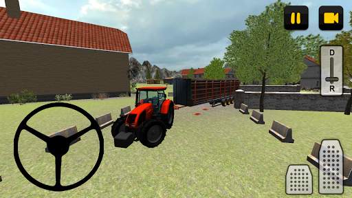 Tracteur 3D: Bois Transport screenshot 1