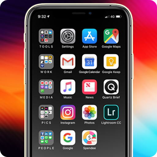 Phone 11 pro Launcher: OS 14 iLauncher icon
