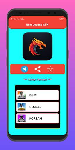 Next Legend Gfx Tool - Bgmi screenshot 1
