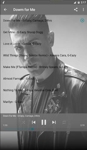 G-Eazy Album Offline Music screenshot 2