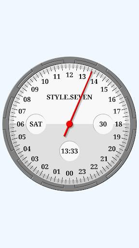 One Hand Analog Clock-7 4 تصوير الشاشة