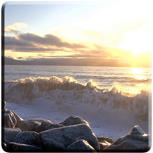 Waves on Rocks Video Wallpaper 2.0