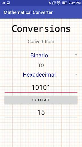 Convertidor Matematico screenshot 8