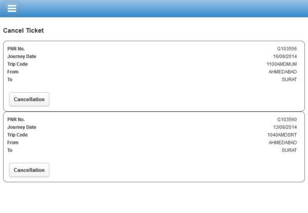 GSRTC Bus Booking screenshot 14