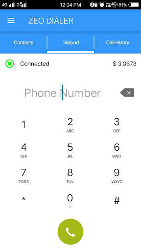 Zeo Dialer screenshot 2