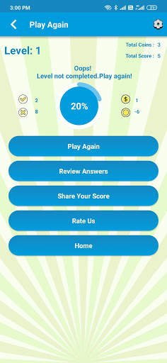 Marathi MPSC GK mcq game level screenshot 4