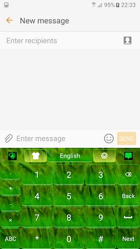 Green Nature Keyboard screenshot 5