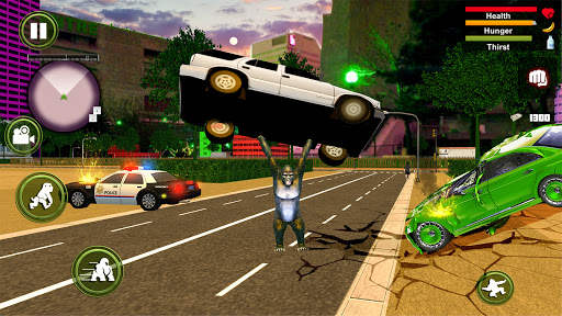 Crazy Gorilla king Simulator Ultimate Monster Kong screenshot 2