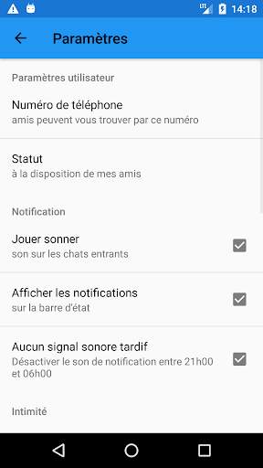 Bonjour chat screenshot 5