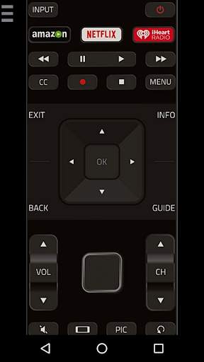 VizControl - TV Remote Control for Vizio TV screenshot 1