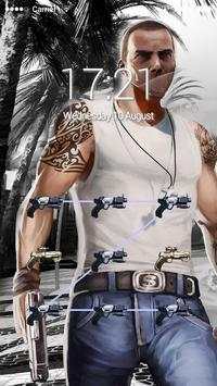 Applock Theme Gangstar screenshot 1