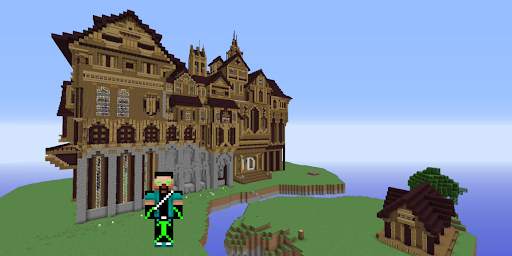 Herobrine Mansion Map for Minecraft PE screenshot 1