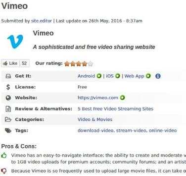 Streaming Movies Online Sites screenshot 1