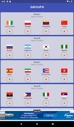 Basketball World Cup China Predictor screenshot 5