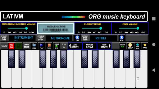 ORG music keyboard screenshot 5
