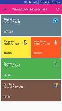 WhatsApp Cleaner Lite screenshot 1