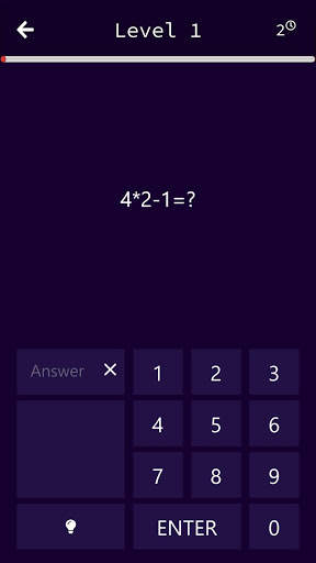 Mathematics : Math Puzzles Game and Math Questions screenshot 3