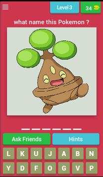 Guess The Pokémon and characters all gen Quiz 2018 screenshot 7