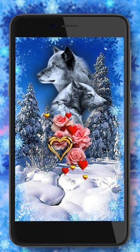 Wolf Love Live Wallpaper screenshot 3