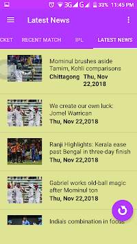 Live Cricket Score & T20 screenshot 7