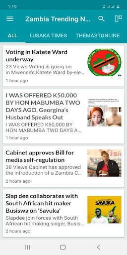 Zambia Trending News screenshot 3