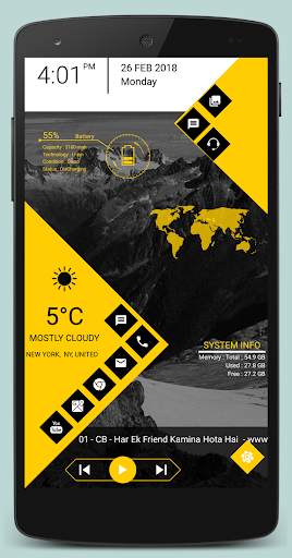 Angle Launcher - App lock, Hide App, HD wallpaper screenshot 16