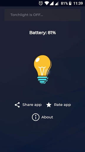 Quick Torchlight - Super clean Flashlight! screenshot 2