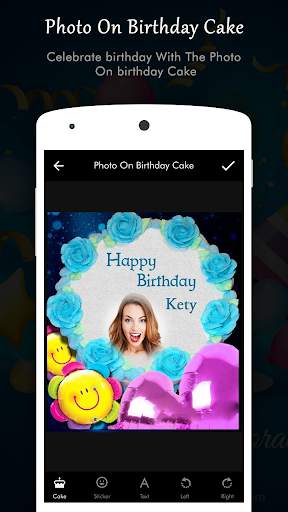 Photo On Birthday Cake screenshot 1